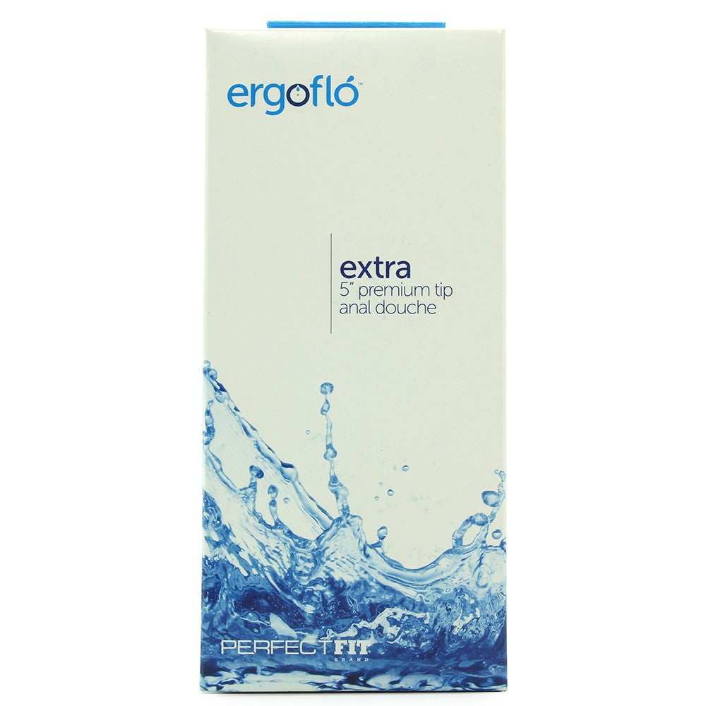 Ergoflo Extra 5" Tip Anal Douche/Blk