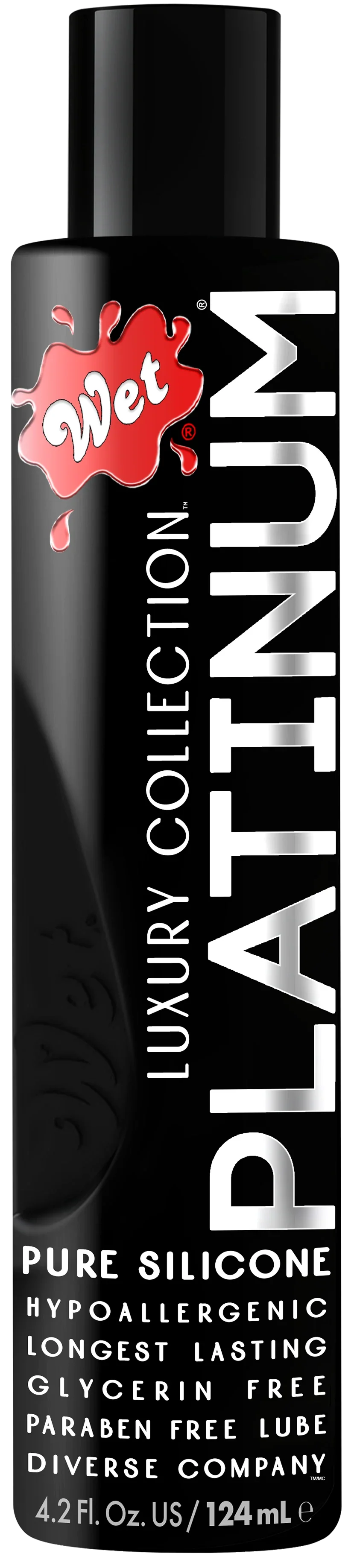 Wet Platinum Silicone Based Sex Lube 4.2 Ounce