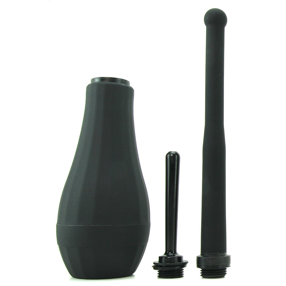 Ergoflo Director Anal Douche - Black