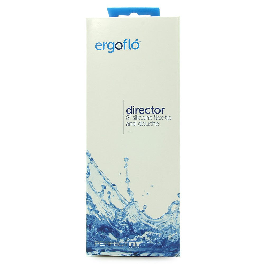 Ergoflo Director Anal Douche - Black