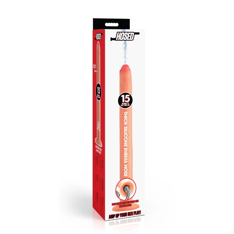 15" Thick Silicone Enema Hose