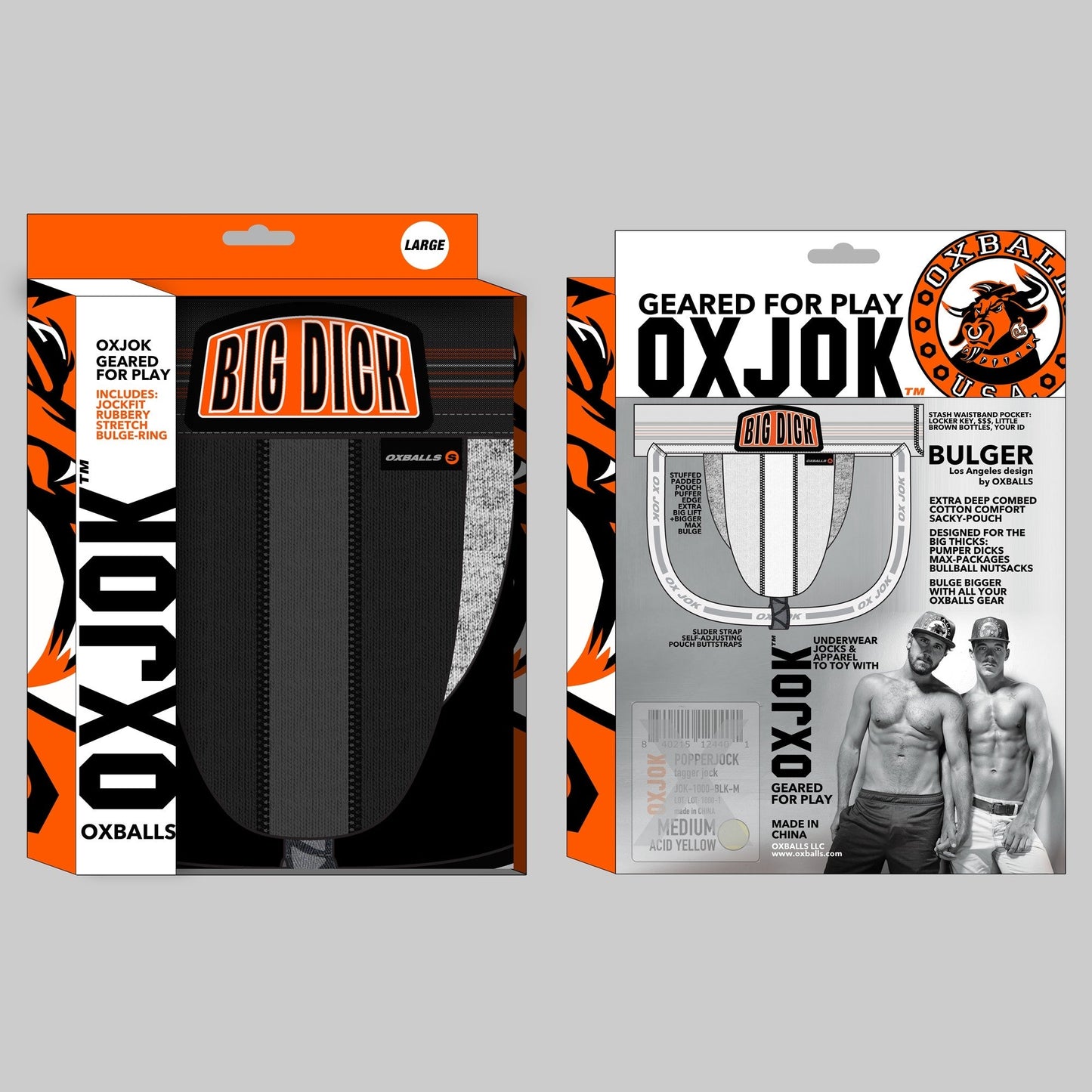 BULGER, the big pouch jock