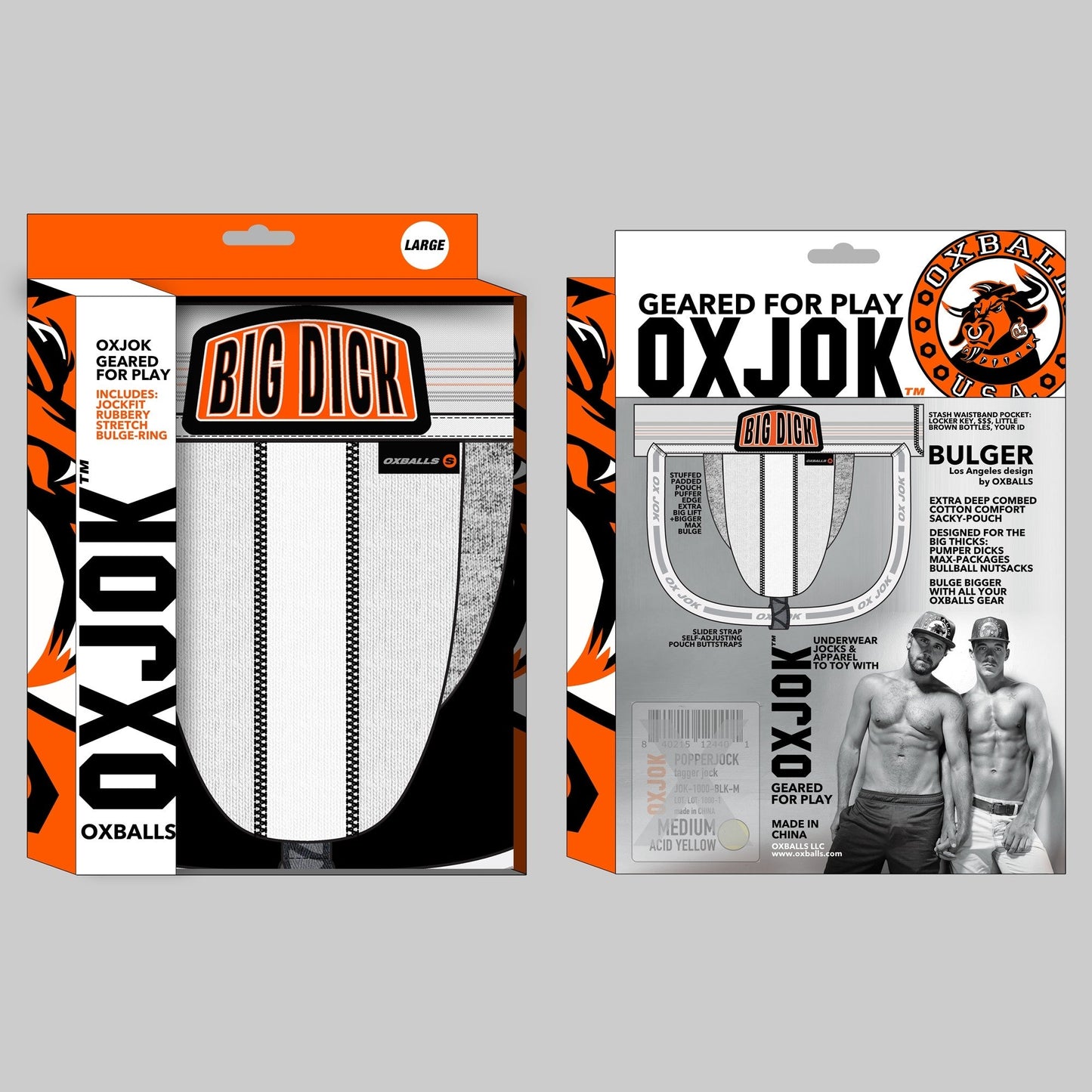 BULGER, the big pouch jock
