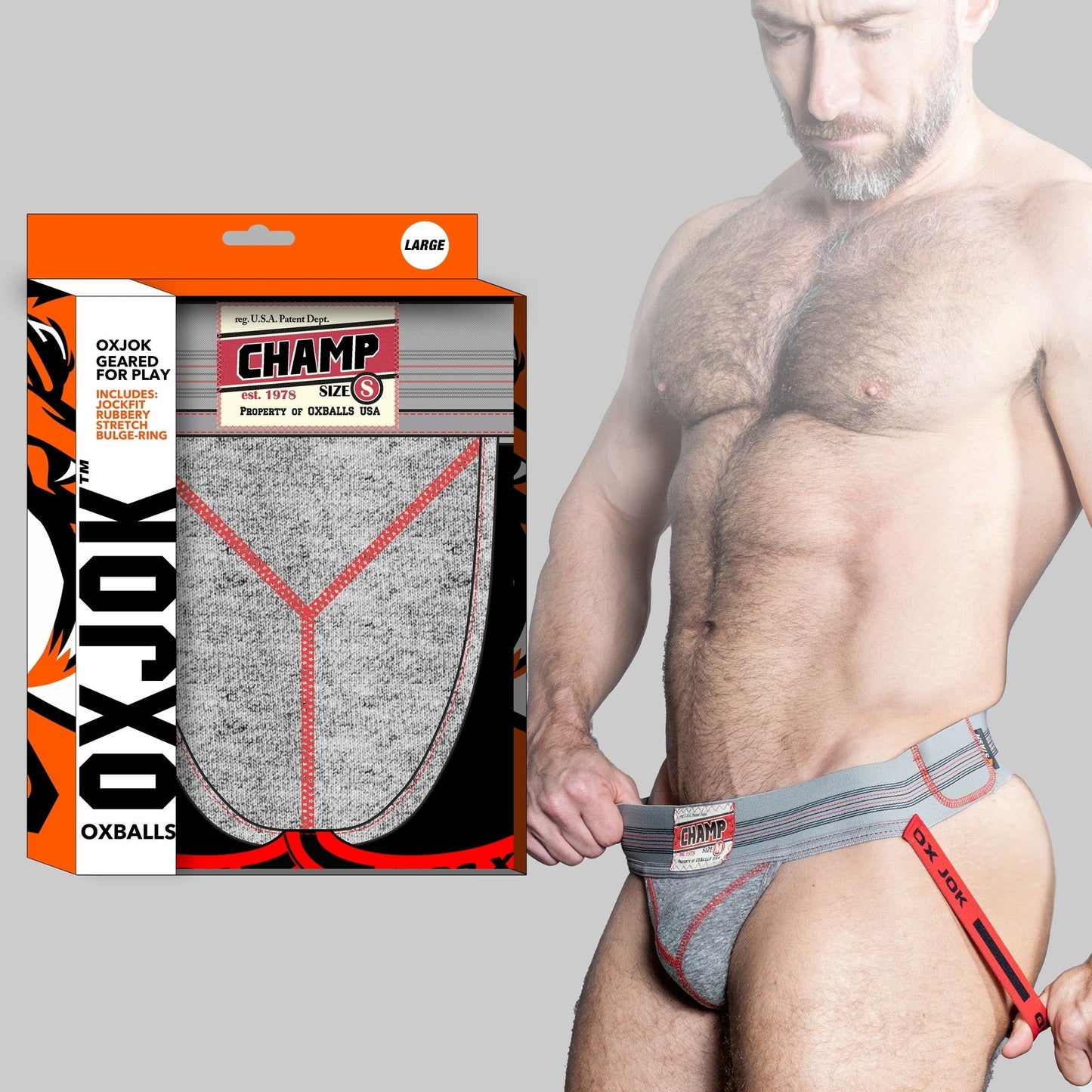 CHAMP vintage sweatshirt jockstrap