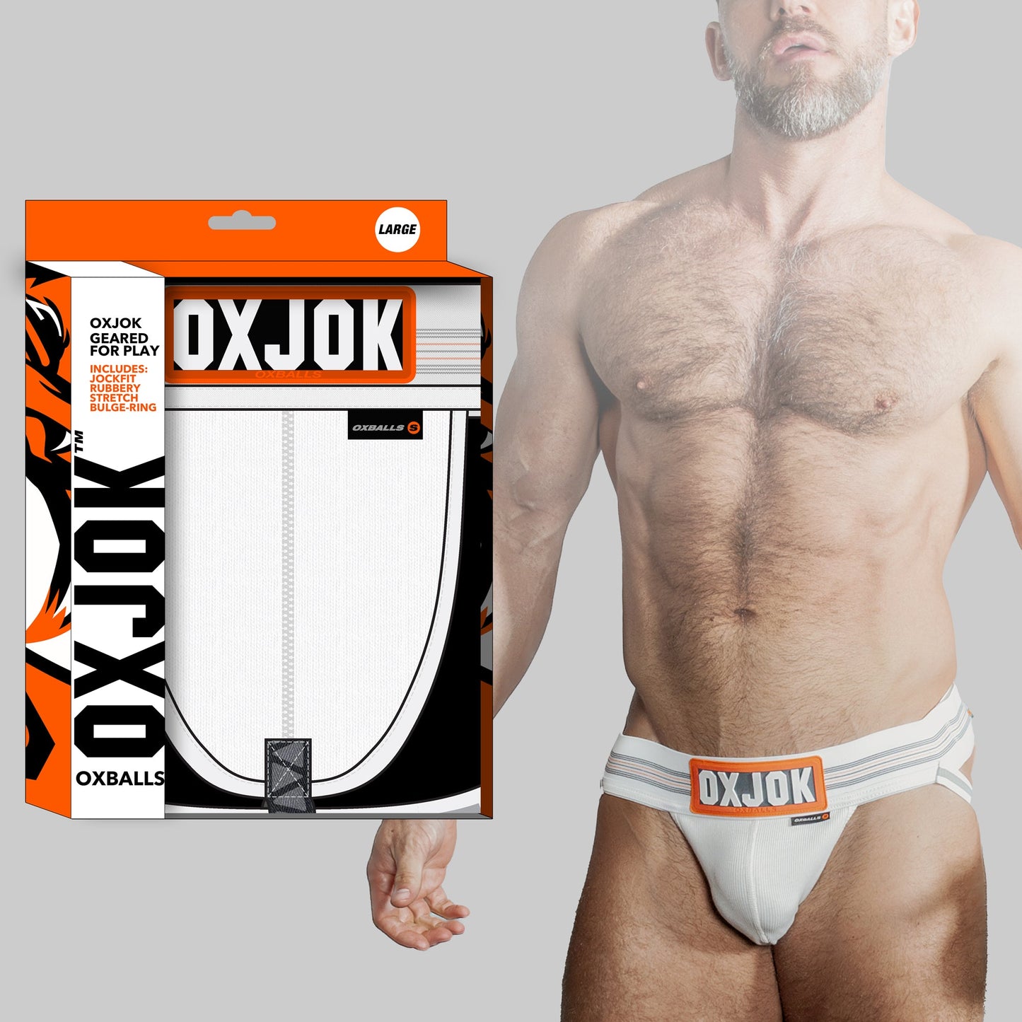 SLINGJOCK upthrust slider-strap jock supportive ergonomic pouch men's performance