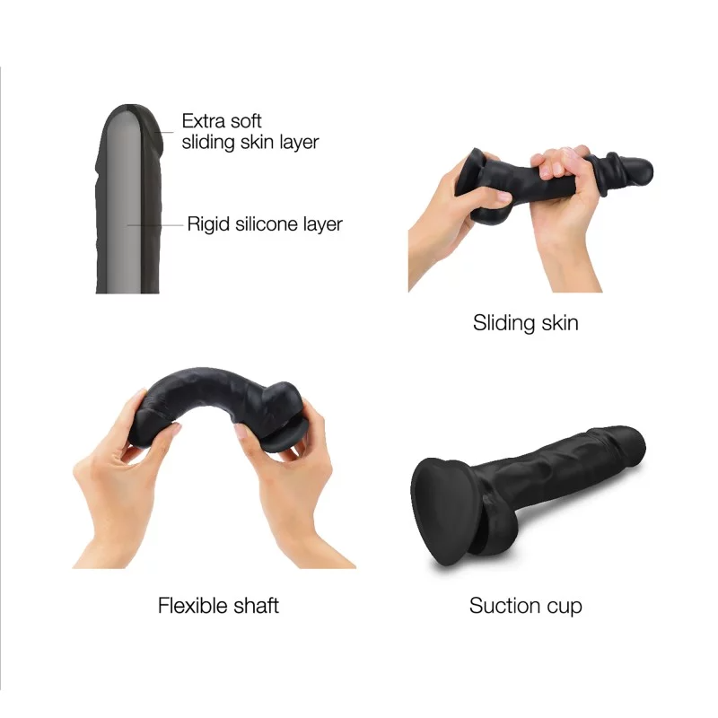 SLIDING SKIN REALISTIC DILDO