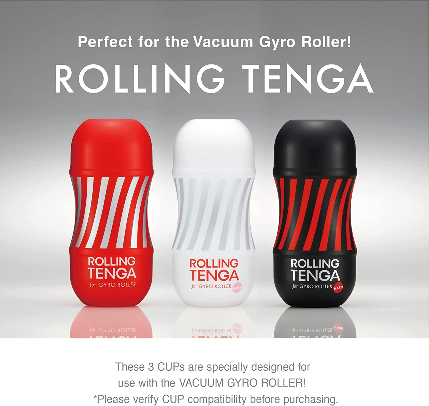 ROLLING TENGA GYRO ROLLER CUP PREMIUM MASTURBATOR FOR ROTATIONAL STIMULATION
